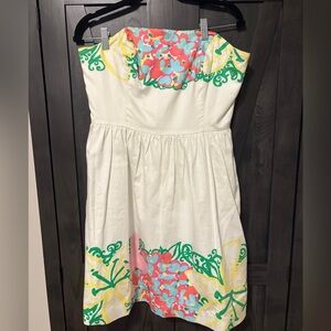 Lilly Pulitzer Strapless Dress